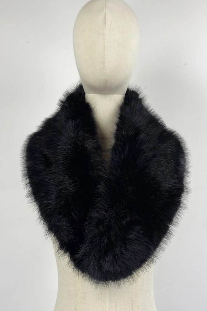 Sjaal Linc eco berenpels voorgevormd - Bruin Detail