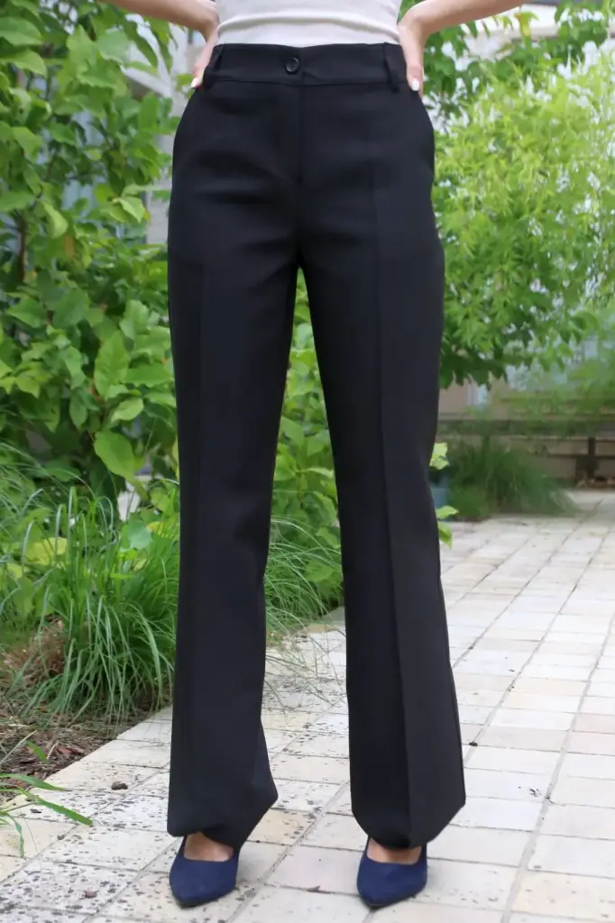 Klasse broek Jade olifantenpijp
