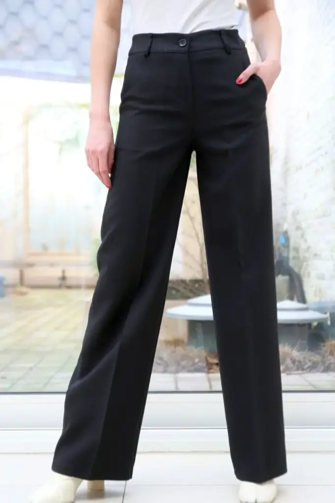 Broek Katja wijde pijp