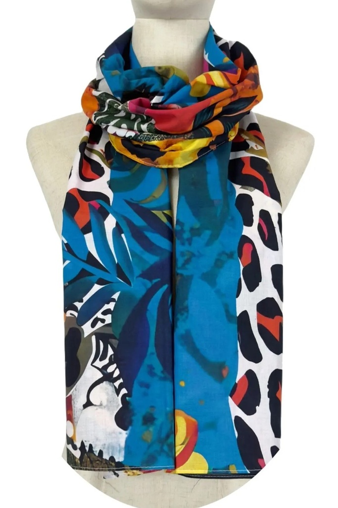 Scarf Jentje patch jungle