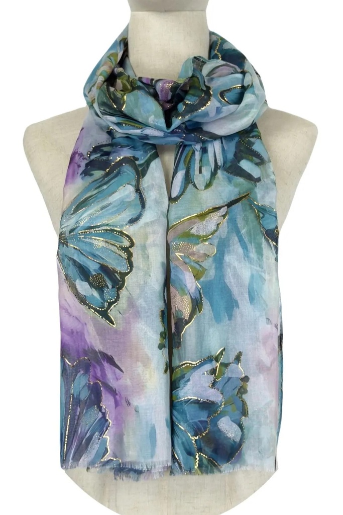 Foulard Jarah papillons