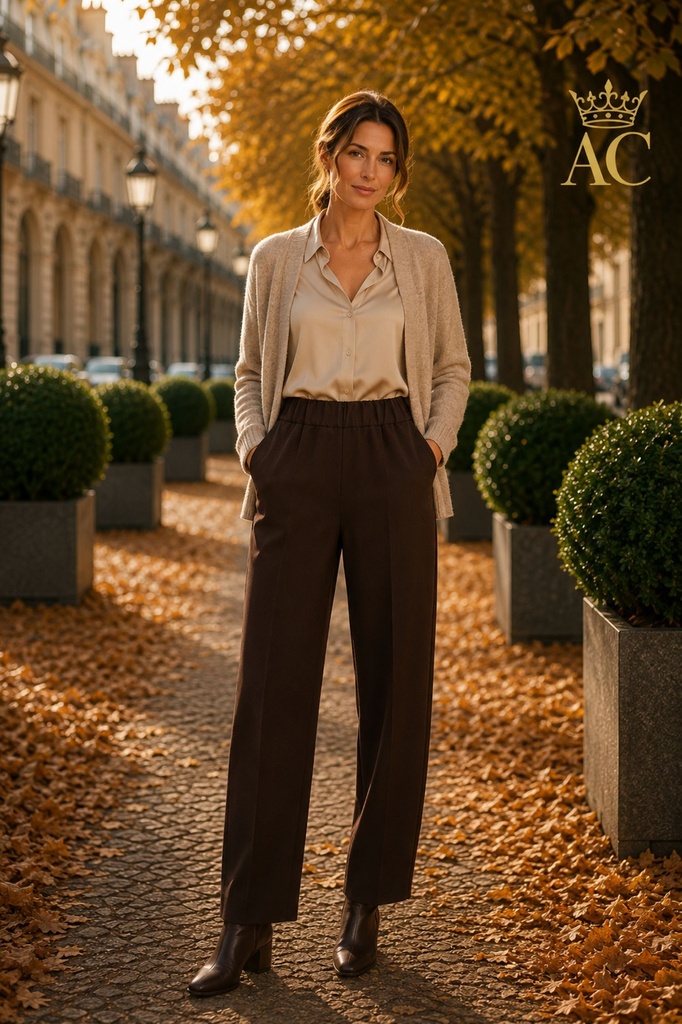 Broek Tjibbe nm65 basic broek
