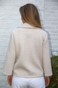 [10017329] Tricot jacket Leanne nm65 - Beige Detail