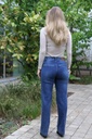 [200667] Jeansbroek Melanie hoge taille nm76 - Denim Detail