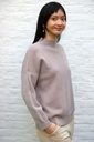 [200687] Tricot pull Novi nm60 met opstaande kraag - Taupe Detail