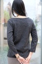 [200694] Tricot pull Nils  met glittersteentjes  - Zwart Detail