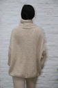 [200699] Tricot pull Nigel nm18 hoge rolkraag - Beige Detail