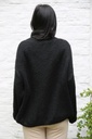 [200699] Tricot pull Nigel nm18 hoge rolkraag - Zwart Detail