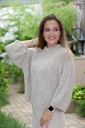 Pul Levy nm30 bouclé stand-up collar - Beige Detail