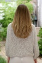 Pul Levy nm30 bouclé stand-up collar - Beige Detail