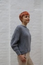 [200893] Pull Pippa nm55 zacht geribde kraag alpaca en mohair - Grijs Detail