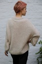 [200925] Pull Noreen nm30 grof gebreid ronde hals  - Beige Detail