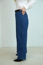 [201211] Broek Ole nm65 denim hoge taille rechte pijp  - Denim used Detail