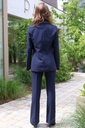 [201224] Kostuum Roxy blazer en broek - Donkerblauw Detail