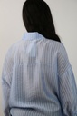 [201265] Transparante blouse Rowena nm85 - Hemelsblauw Detail