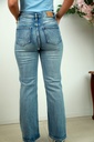 [201470] Jeansbroek Otje nm98 5 pocket aanpassende heup rechte pijp - Denim light used Detail