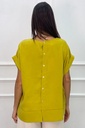 Top Lily nm87 spaghetti straps A line - Geel Detail