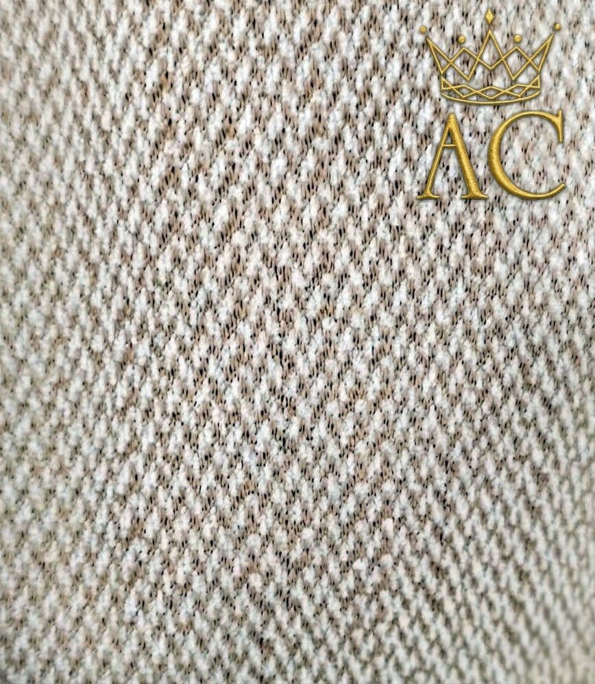 [201322] Broek Orhan nm35 piqué mom's fit  - Donkerbeige Detail