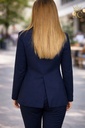 [201229] Elegante blazer Romana nm29 - Donkerblauw Detail