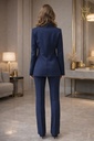 [201224] Kostuum Roxy blazer en broek - Donkerblauw Detail