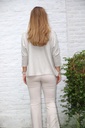 Pull Mart 3/4e mouw nm50 - Beige Detail