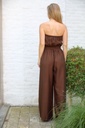 Bustier-jumpsuit Kartal - Bruin Detail