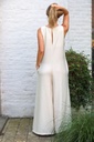 Jumpsuit Krina broche - Beige Detail