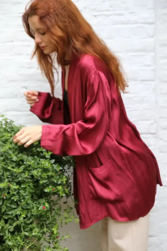 Zijden vest Ghizlaine