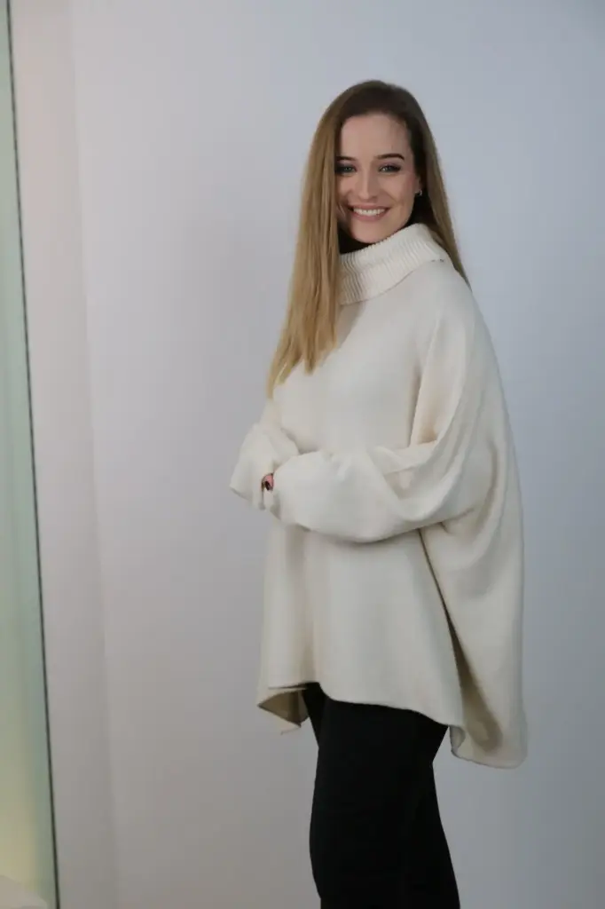 Pul Harmke geribde rolkraag