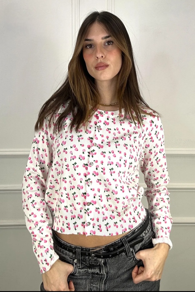 Floral cardigan Keano