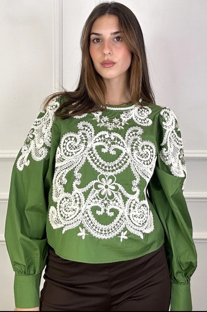 Embroidered blouse Kasper