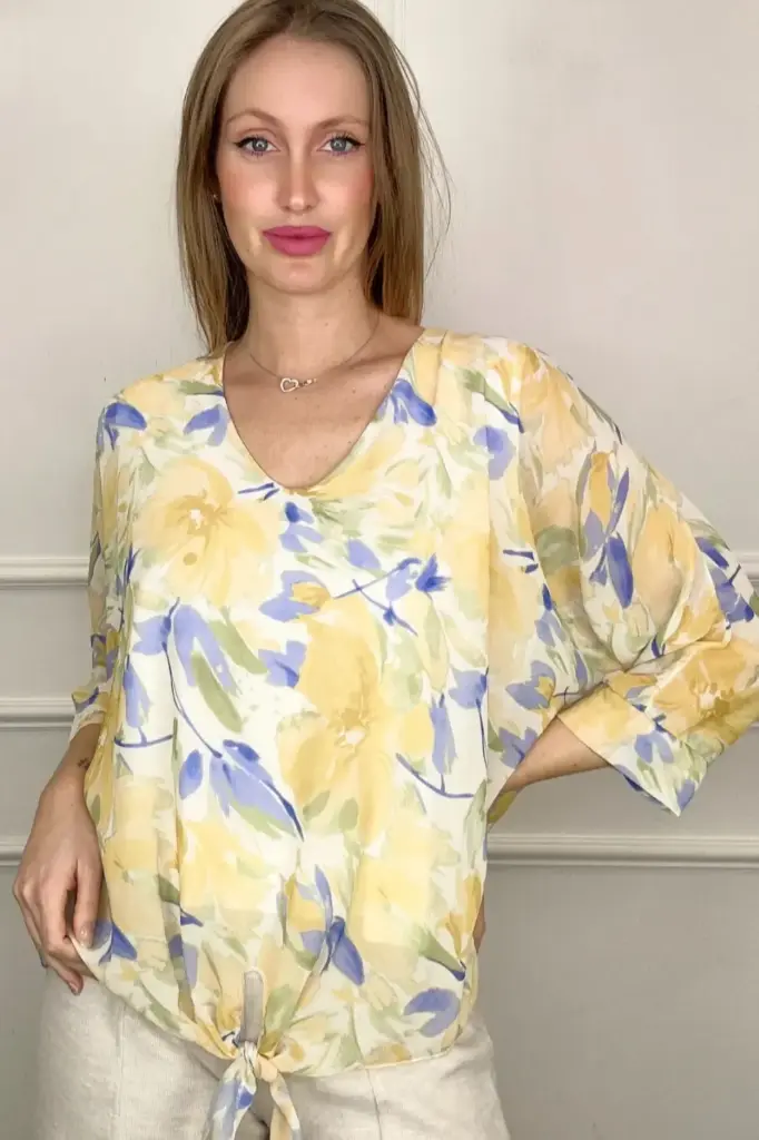Gebloemde blouse Jake