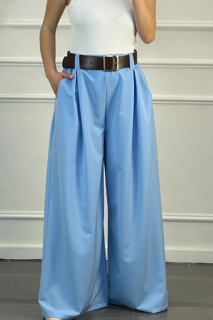 Gabardine pants Jolijn oversized