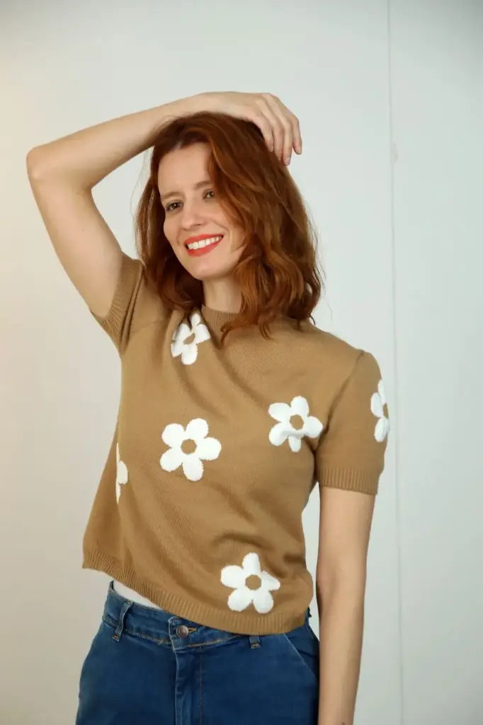 Pul Jordi jacquard bloemen