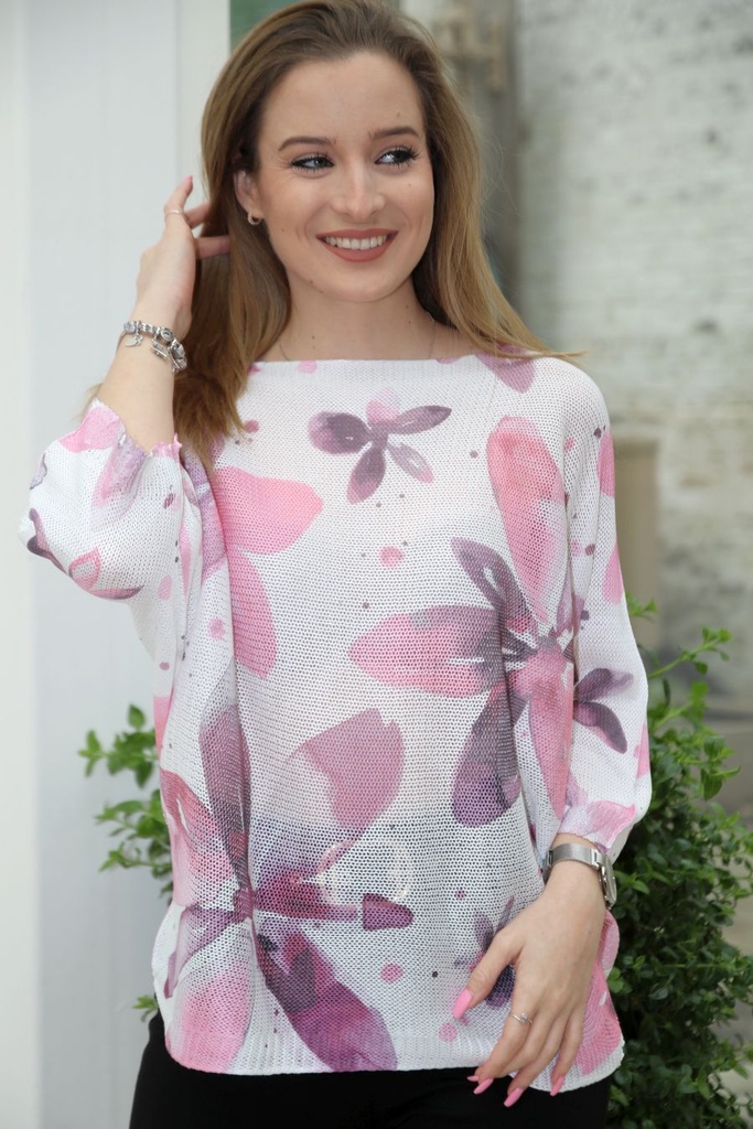 Pul Just XL fleurs dessinées