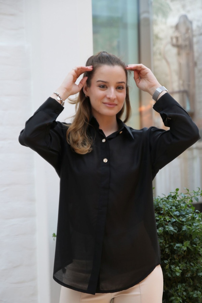 Shintz blouse Jorinde blind closure