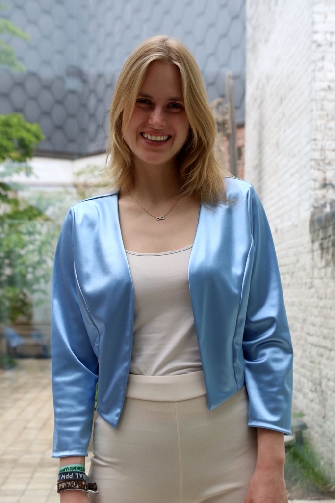 Boléro en satin Joaquim