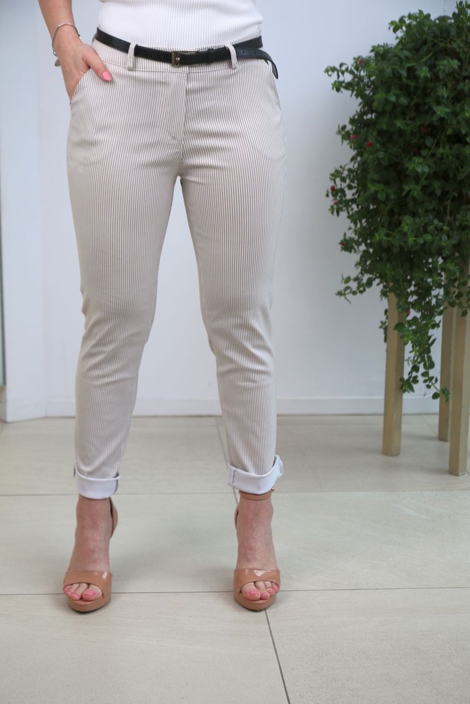 Broek Johannis bengaline gelijnd