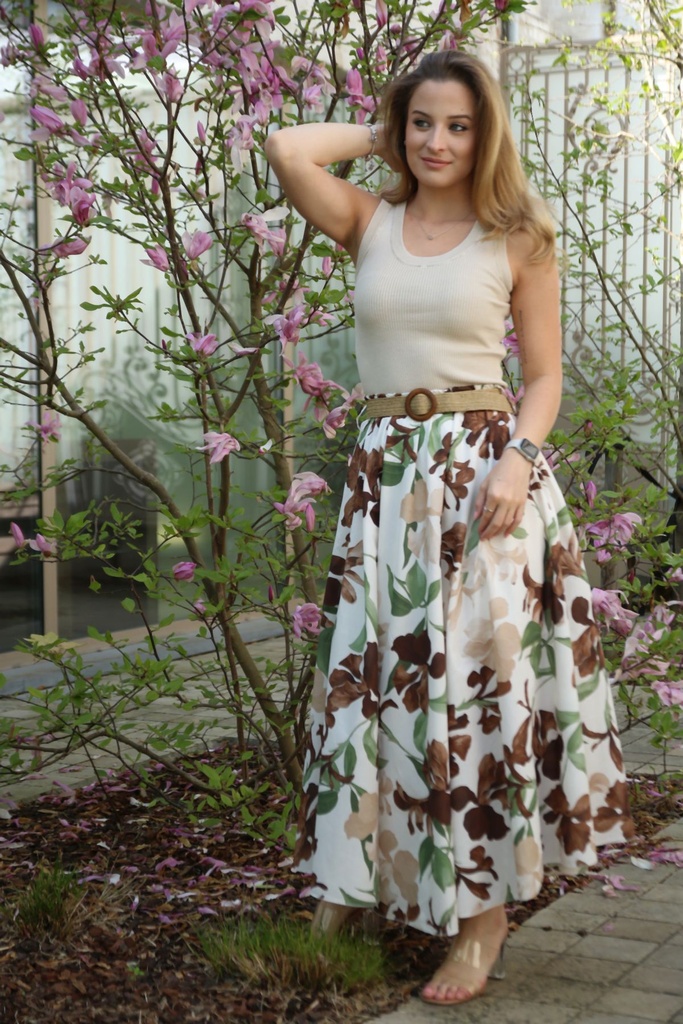 Jupe cheville florale Kiril