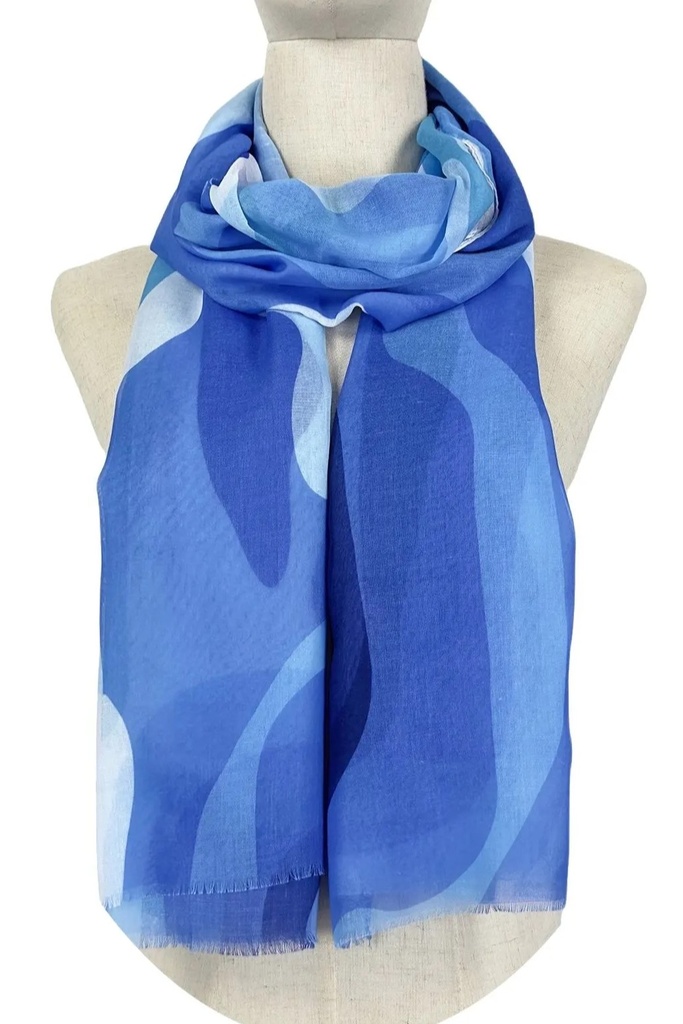 Foulard Juwayria couleur inondation