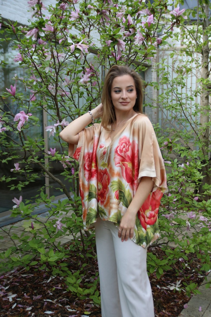 Tunic Kayen poppy