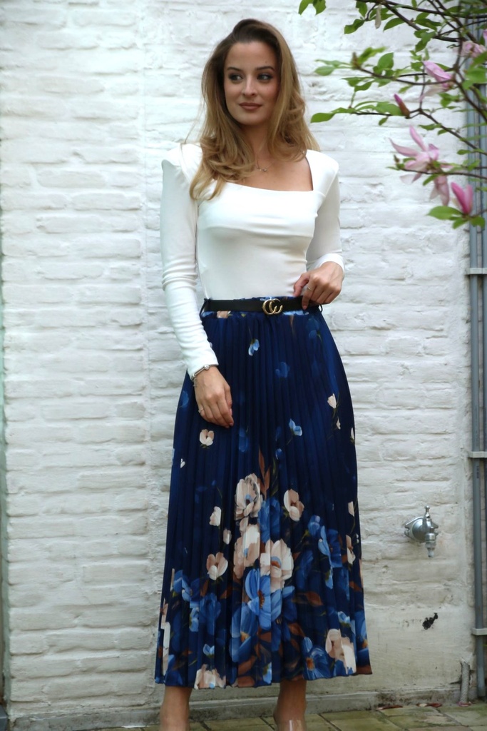 Plooienrok Katara bloemen