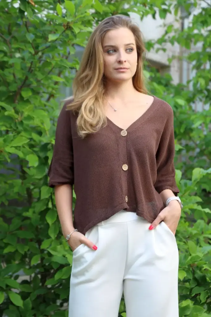 Cardigan Kenzy korte mouw