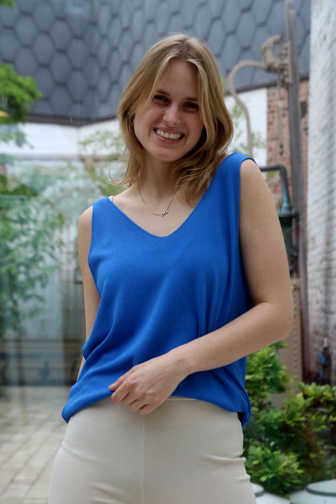 Gestreepte cardigan Kasra