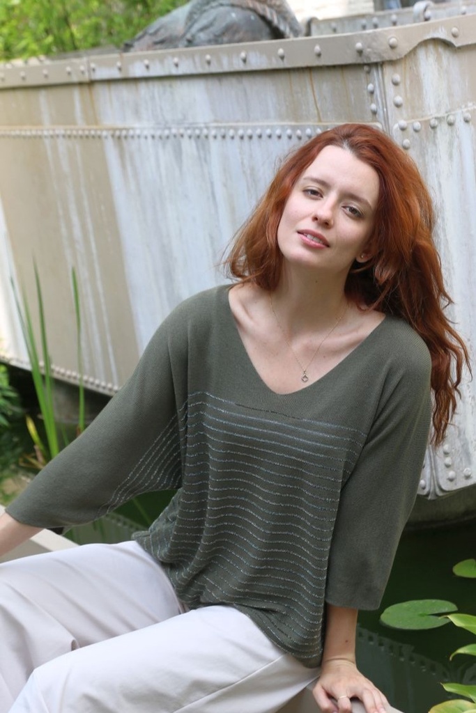 Pul Kader rayures transparentes