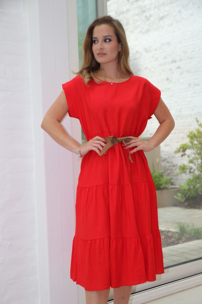 Jurk Kasia round neck