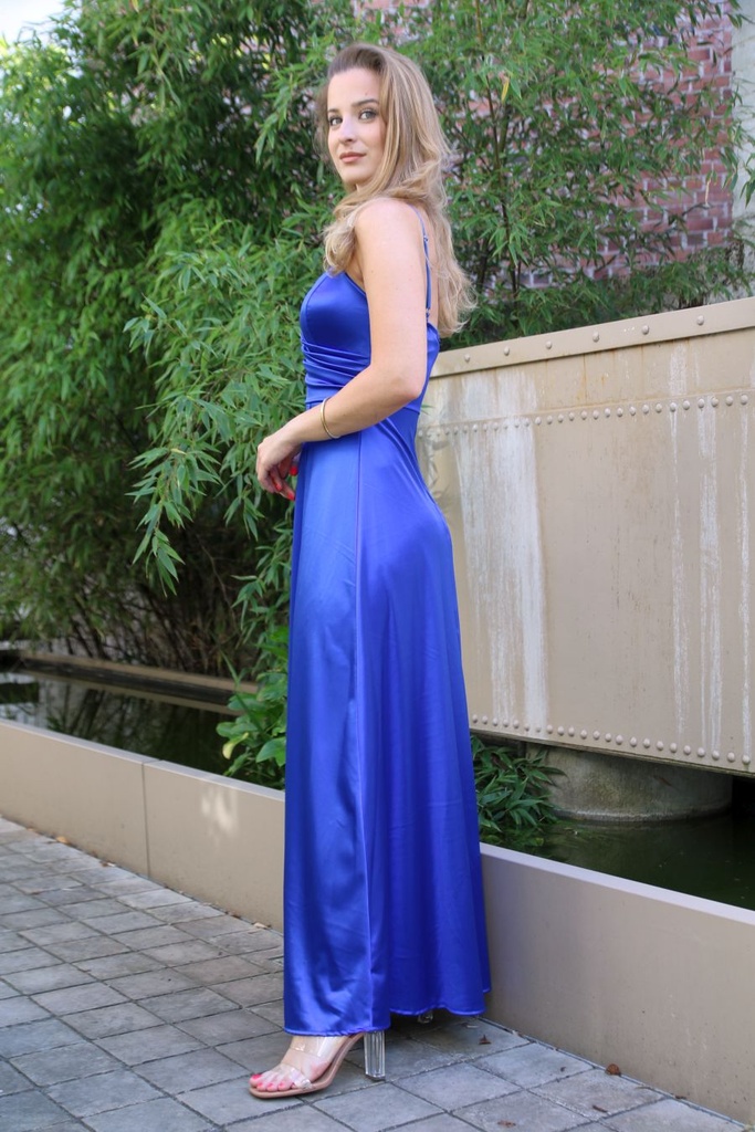 Robe en satin Kenjy