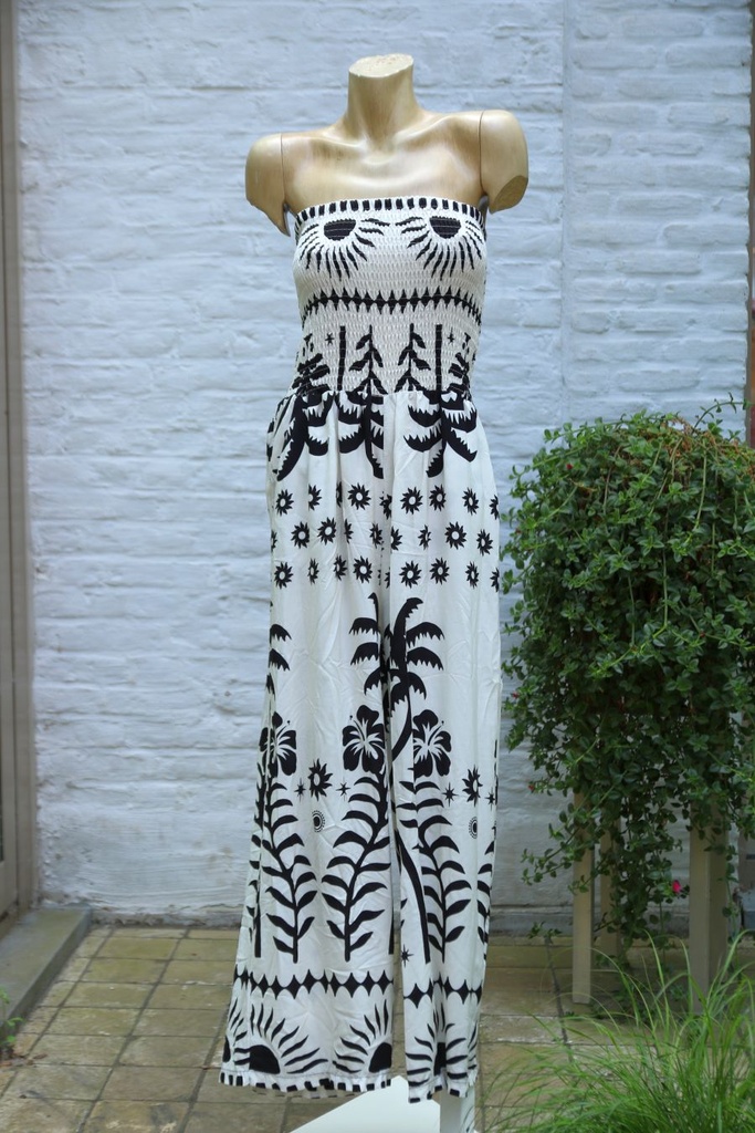 Bustier jumpsuit Krishan nm100 palmbomen