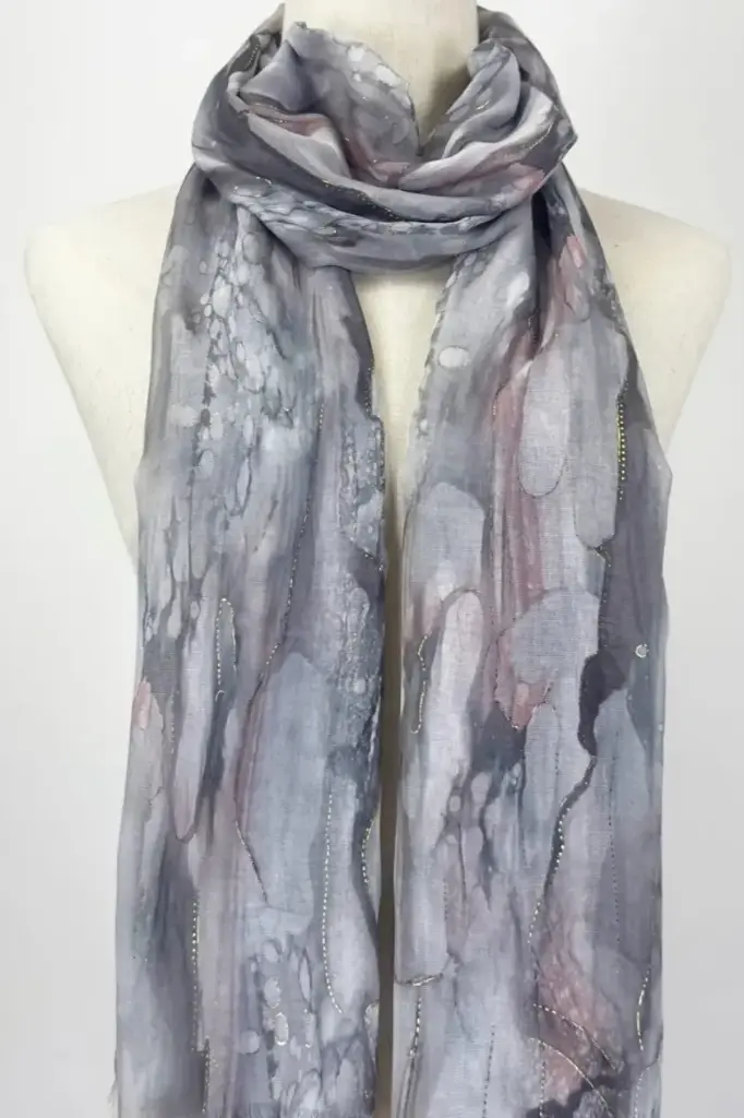 Scarf marble Khalid