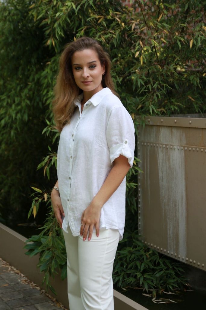 Linnen blouse Kassem nm100